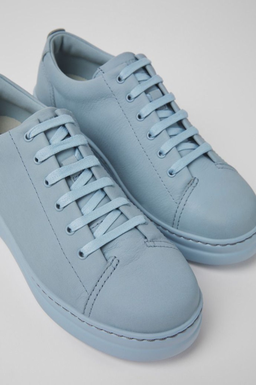 Camper Zapatillas | Sneakers De Piel Azules Para Mujer