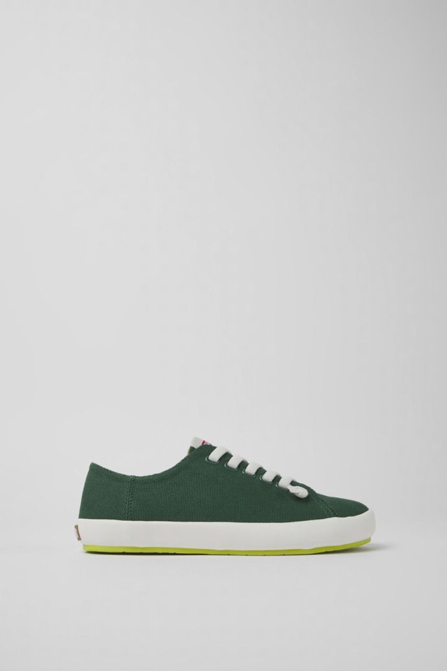 Camper Zapatillas | Sneakers Verdes De Tejido Para Mujer