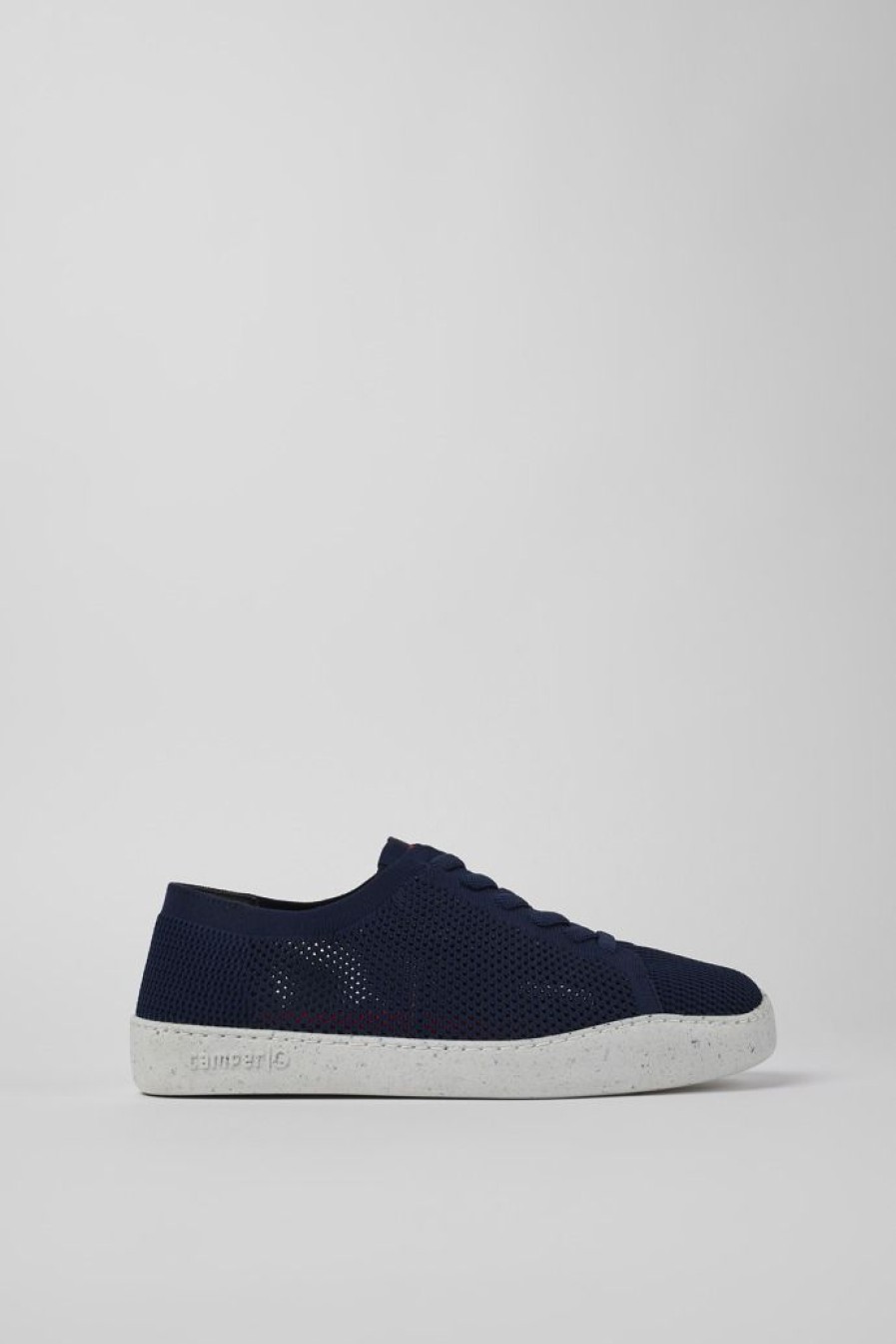 Camper Zapatos Casual | Sneaker De Tejido Azul Para Hombre