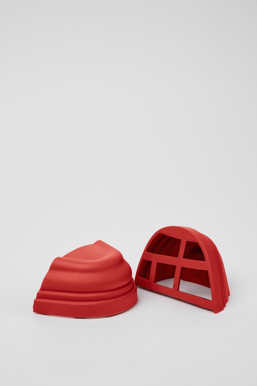 Camper Junction Toe Caps | Puntera De Bota Sintetica Roja