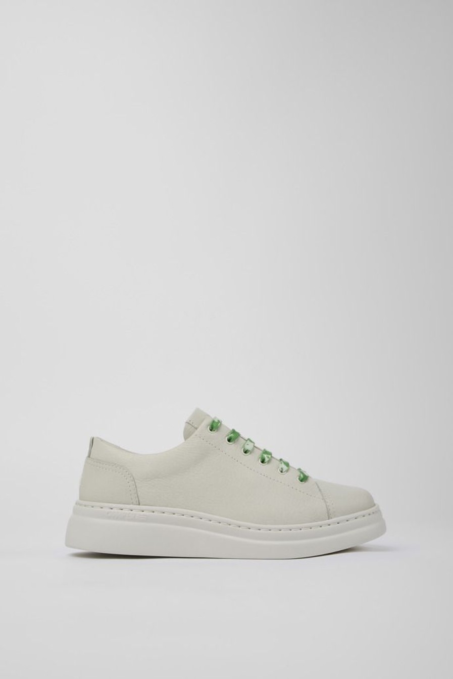 Camper Zapatillas | Sneaker De Piel Blanca Para Mujer