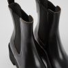 Camper Zapatos De Vestir | Botas De Piel En Color Negro Para Mujer