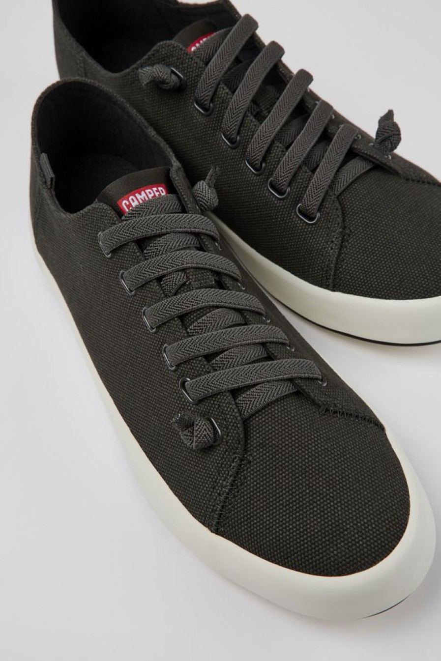 Camper Zapatillas | Sneaker De Tejido Gris Para Hombre