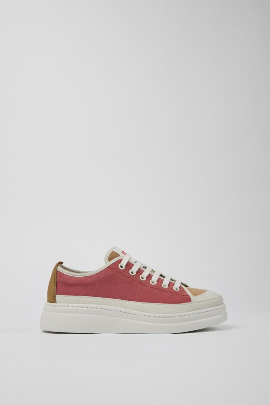 Camper Zapatillas | Sneaker De Tejido/Piel Multicolor Para Mujer