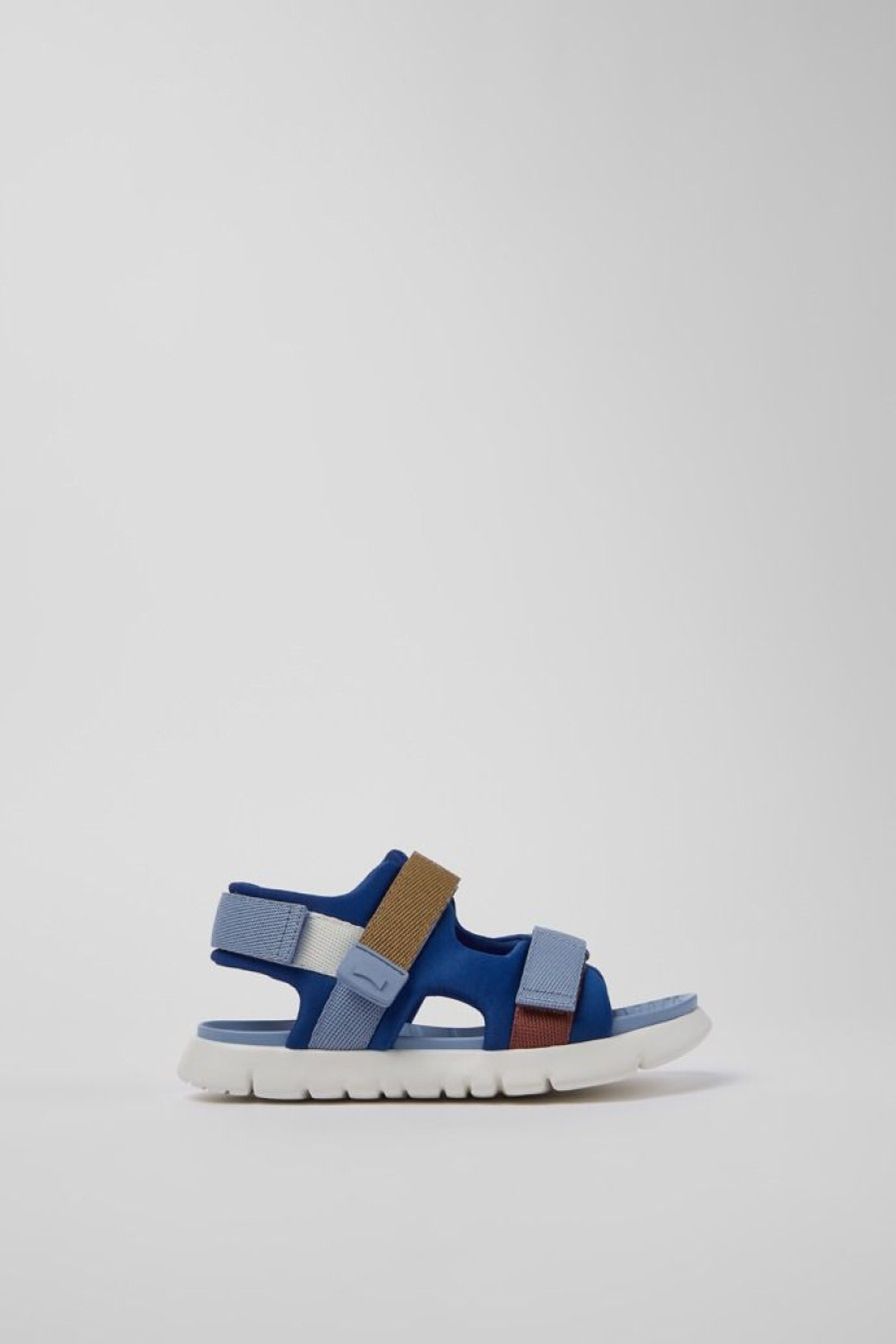 Camper Sandalias | Sandalia De Tejido Multicolor Con Dos Tiras