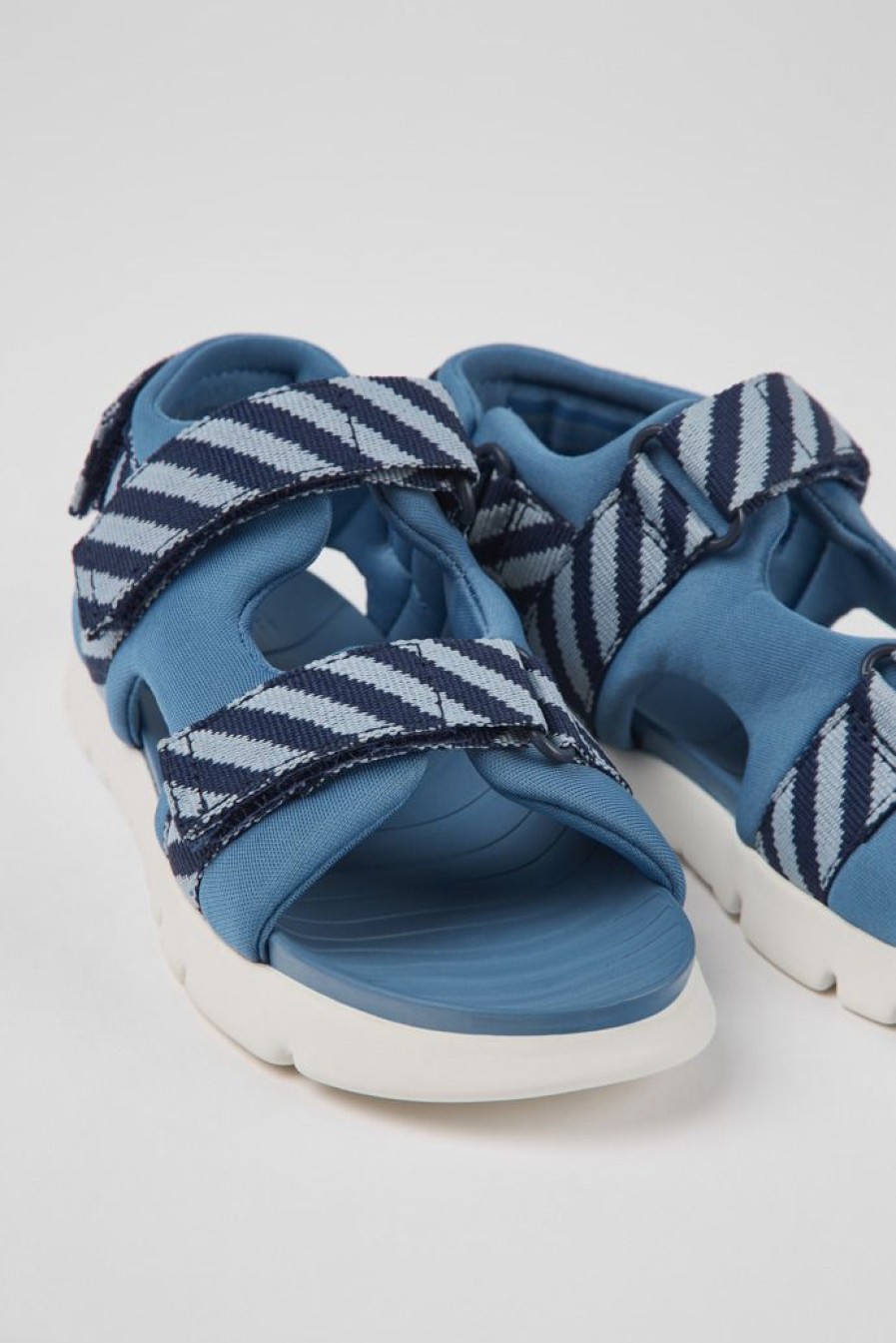 Camper Sandalias | Sandalias Multicolores De Tejido Para Ninos