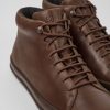 Camper Zapatos Casual | Botin Marron Para Hombre