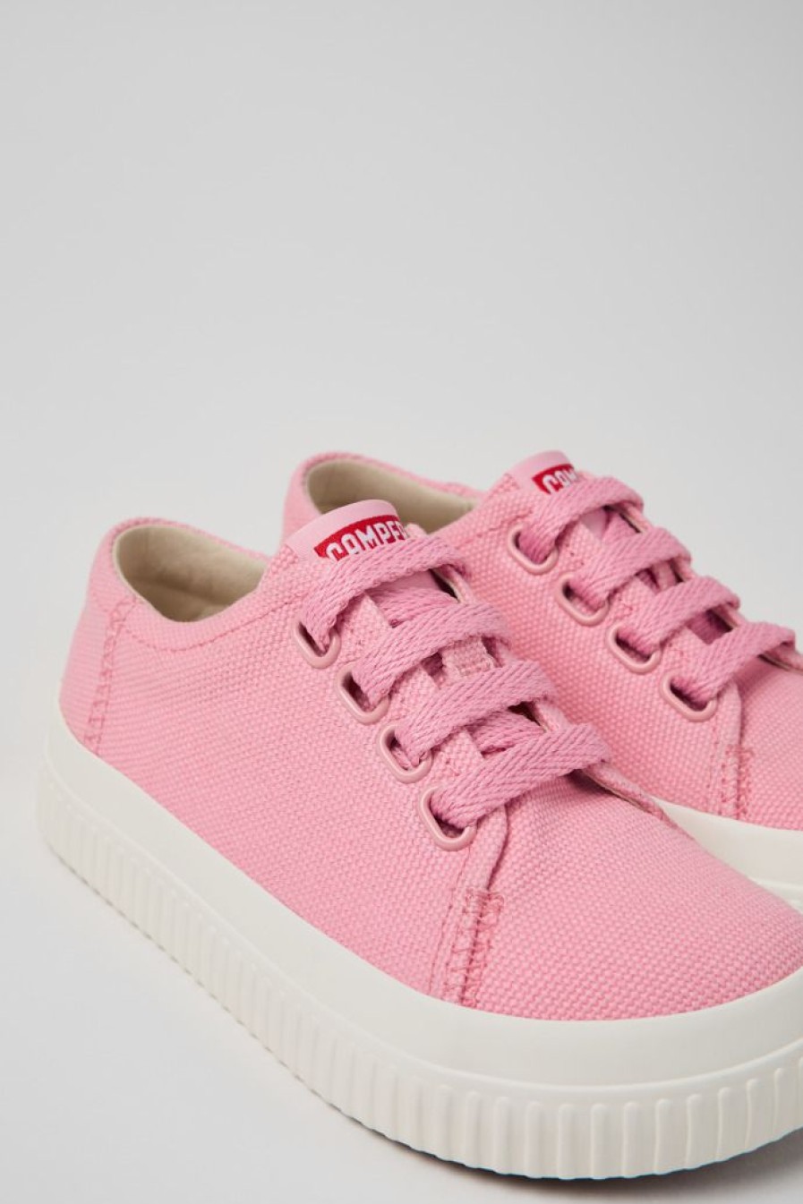 Camper Zapatillas | Sneaker De Tejido Rosa