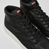 Camper Zapatillas | Sneakers Negras De Piel Para Hombre