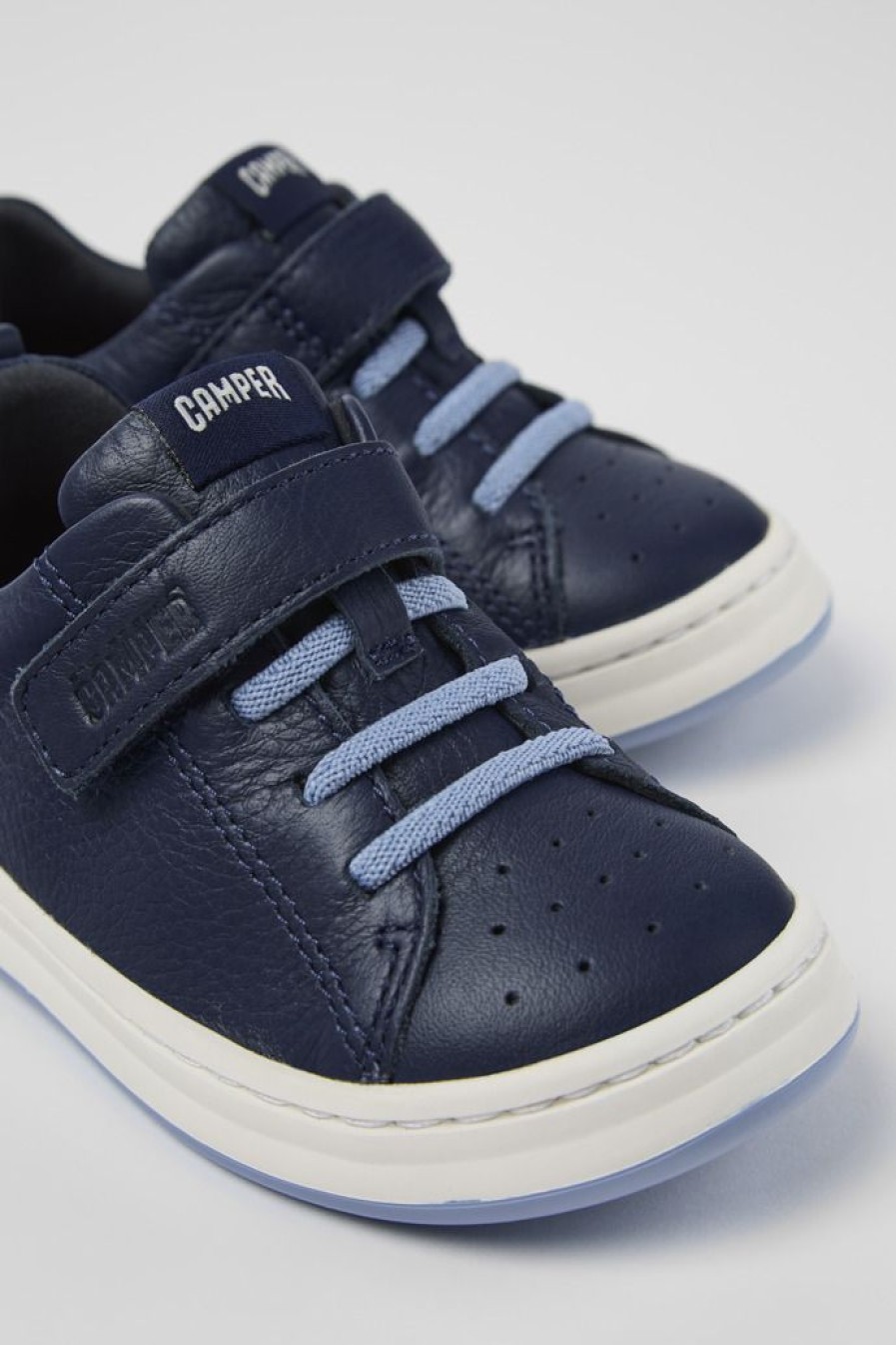 Camper Zapatillas | Sneaker De Piel Azul