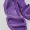 Camper Sandalias | Sandalia Uni De Tacon En Violeta