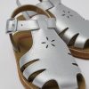 Camper Sandalias | Sandalia De Piel Gris