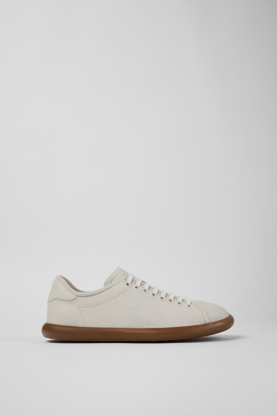 Camper Zapatillas | Sneaker De Piel Blanca Para Mujer