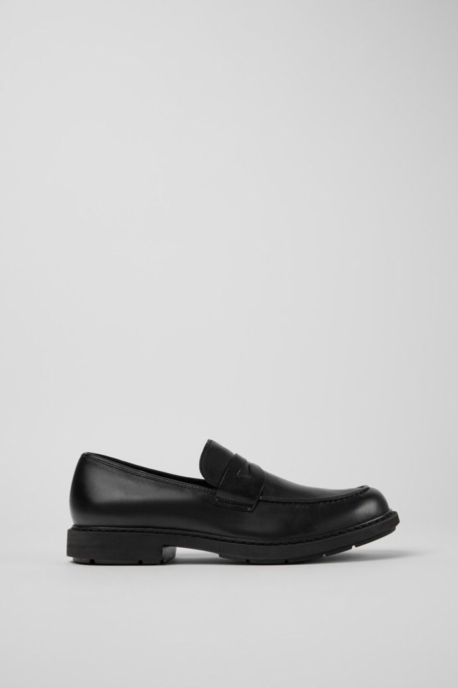 Camper Zapatos De Vestir | Mocasin Clasico Negro