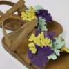 Camper Sandalias | Sandalia De Piel Multicolor