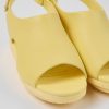 Camper Sandalias | Sandalias De Piel Amarillas Para Mujer