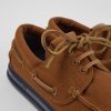 Camper Zapatos Casual | Sneakers Marrones De Tejido Para Hombre