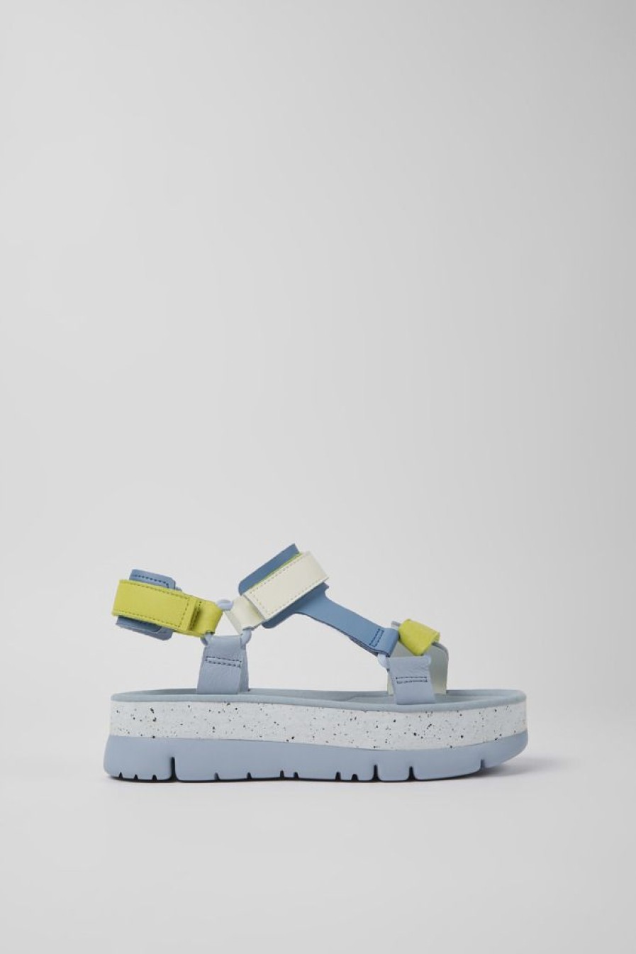 Camper Sandalias | Sandalias De Piel Multicolores Para Mujer