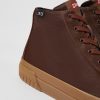 Camper Zapatillas | Botas De Piel En Color Marron Para Mujer