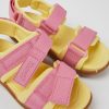 Camper Sandalias | Sandalias Multicolores De Tejido Para Ninos