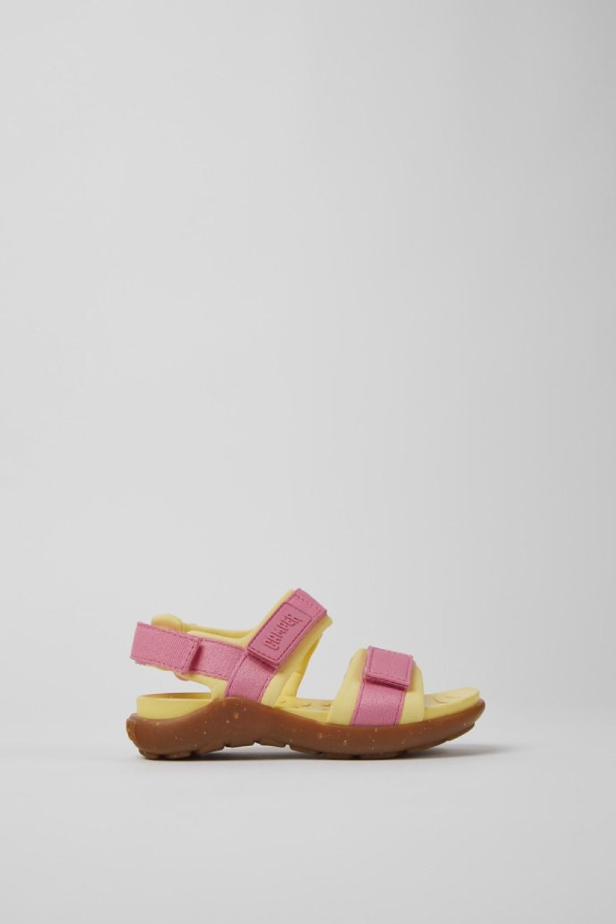 Camper Sandalias | Sandalias Multicolores De Tejido Para Ninos