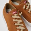 Camper Zapatillas | Sneakers Marrones De Tejido Para Mujer