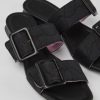 Camper Sandalias | Sandalias De Pet Reciclado Negras Para Mujer