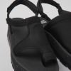 Camper Sandalias | Sandalias Negras De Tejido Para Mujer