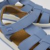 Camper Sandalias | Sandalia De Piel Azul