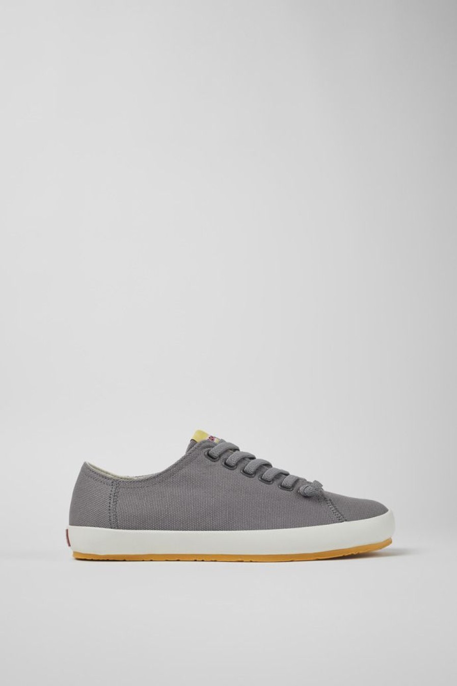 Camper Zapatillas | Sneaker De Tejido Gris Para Hombre