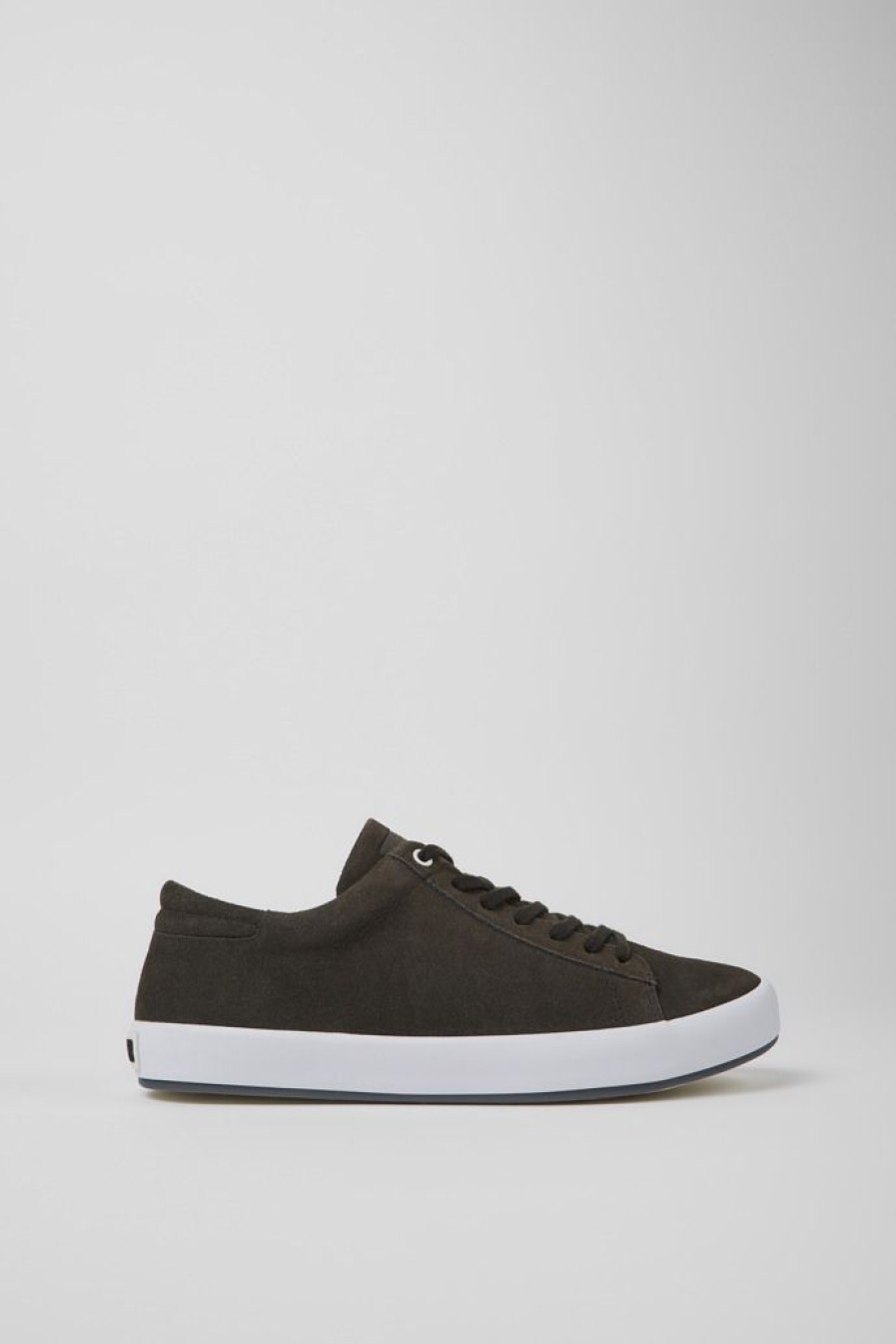 Camper Zapatillas | Sneakers Grises De Nobuk Para Hombre