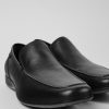 Camper Zapatos De Vestir | Mocasin Negro Para Hombre