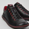 Camper Zapatos Casual | Zapato De Piel Negro Para Hombre