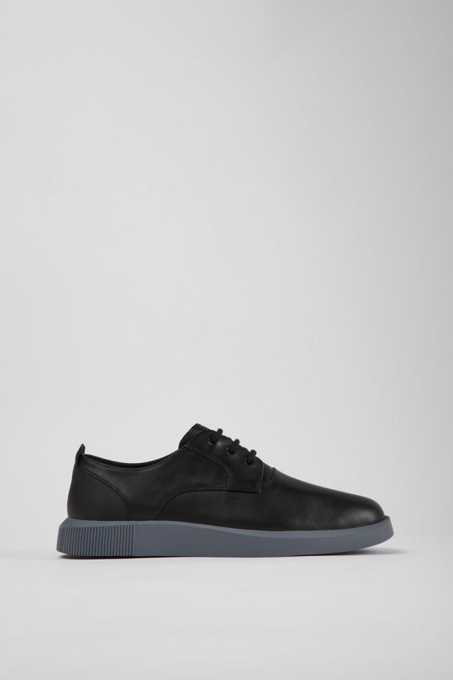 Camper Zapatos Casual | Zapatos Negros Con Cordones Para Hombre