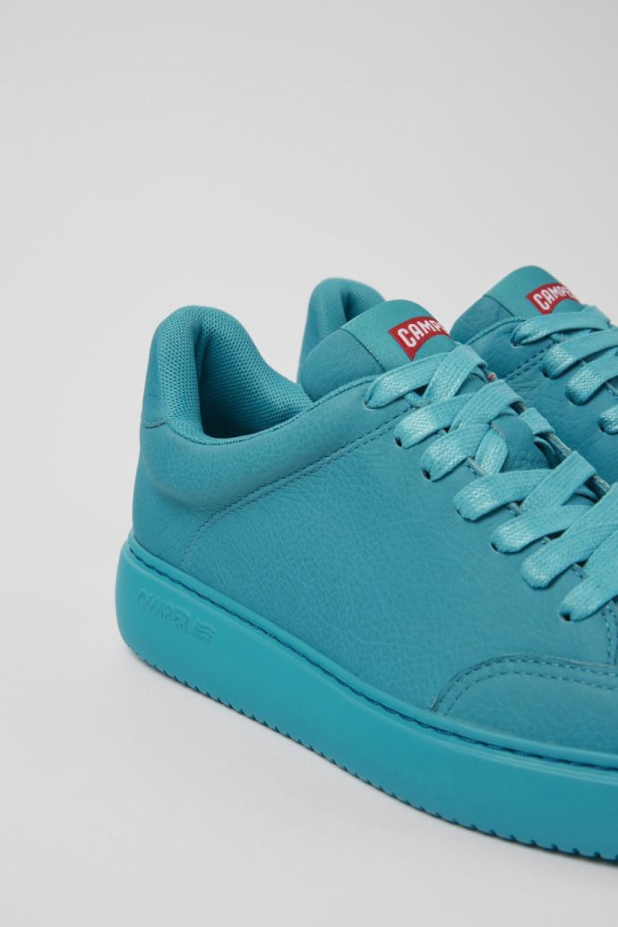 Camper Zapatillas | Sneakers Azules De Piel Para Mujer