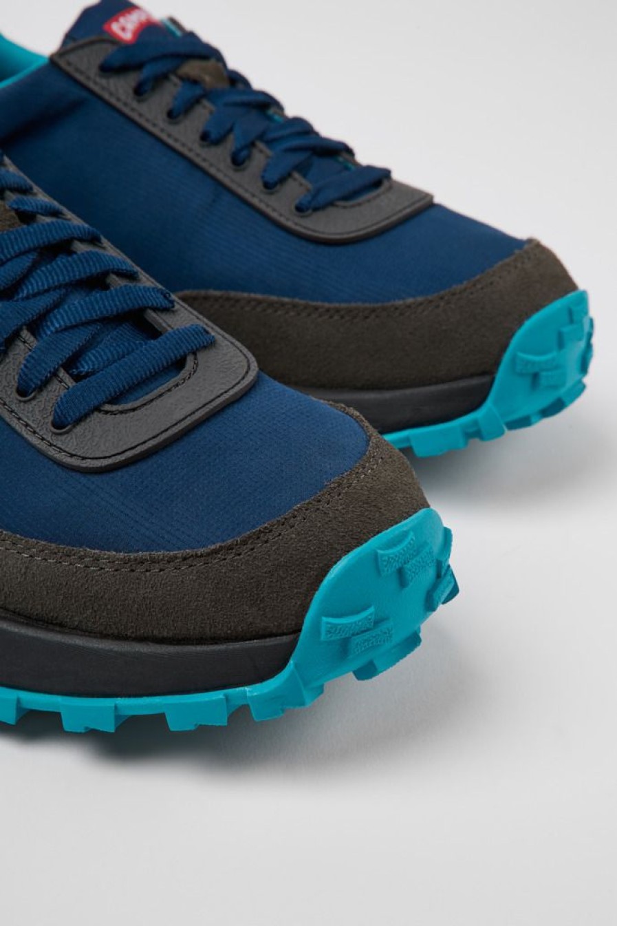 Camper Zapatillas | Sneaker Azul De Pet Reciclado Y Nobuk Para Hombre