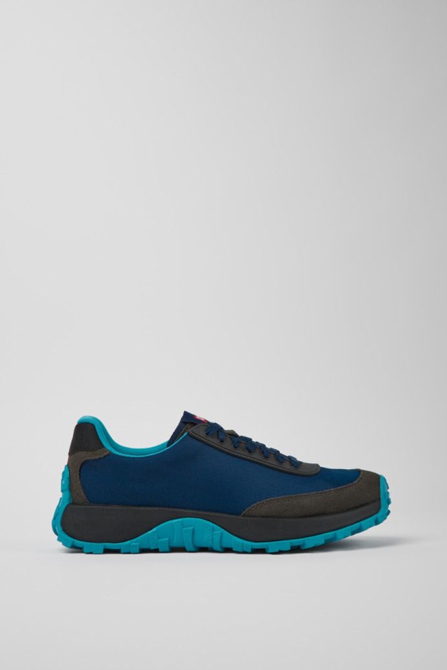 Camper Zapatillas | Sneaker Azul De Pet Reciclado Y Nobuk Para Hombre