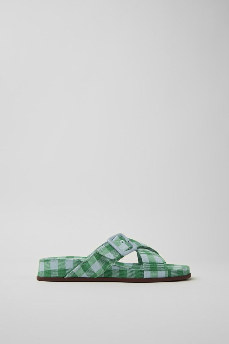 Camper Sandalias | Sandalias Azules Y Verdes Para Mujer