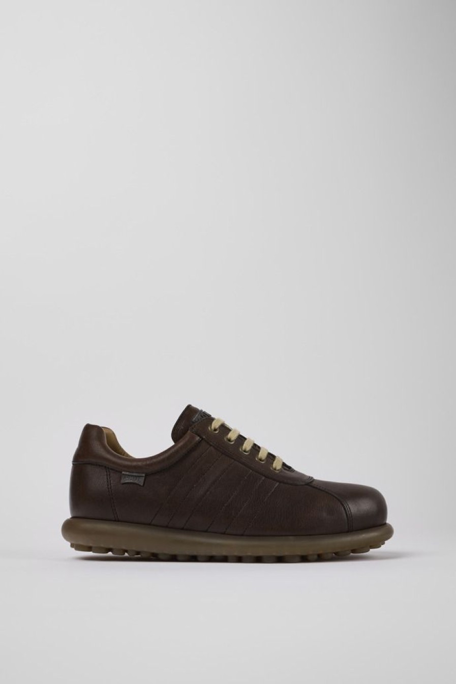 Camper Zapatos Casual | Zapatos Marrones De Piel Vegetal Para Hombre