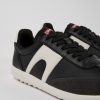 Camper Zapatillas | Sneaker De Tejido/Piel Negra Para Mujer