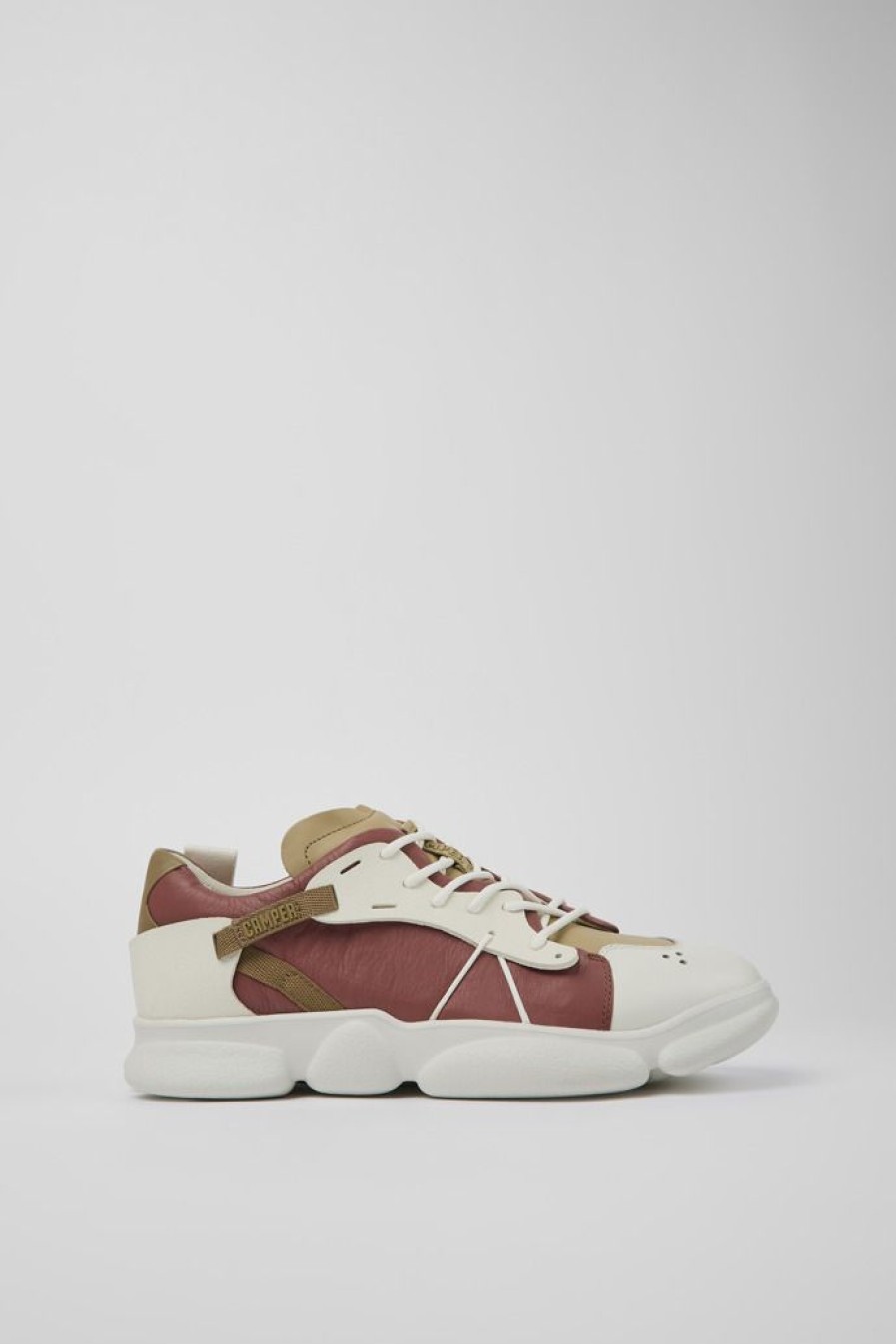 Camper Zapatillas | Sneaker De Piel/Tejido Multicolor Para Hombre