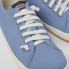 Camper Zapatillas | Sneaker De Tejido Azul Para Mujer