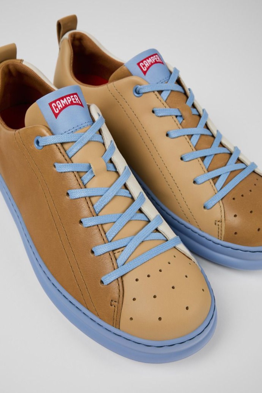 Camper Zapatillas | Sneaker De Piel Multicolor Para Hombre