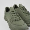 Camper Zapatillas | Sneaker Verde De Piel Y Pet Reciclado Para Hombre