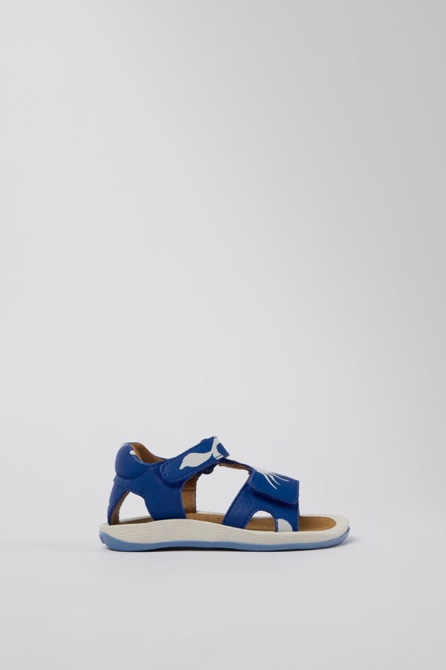 Camper Sandalias | Sandalia De Piel Multicolor