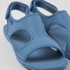 Camper Sandalias | Sandalias De Piel Azules Para Mujer