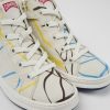 Camper Zapatillas | Botines Multicolores De Piel Para Ninos