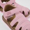 Camper Sandalias | Sandalia De Piel Rosa