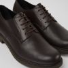 Camper Zapatos De Vestir | Zapato Blucher Clasico Marron