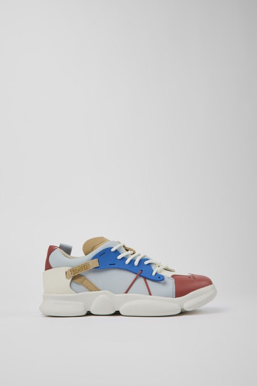 Camper Zapatillas | Sneaker De Piel/Tejido Multicolor Para Mujer